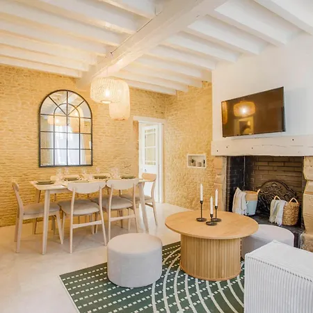 ゲストハウス Maison Unique Avec Jacuzzi Et Sauna En Normandie Ranville